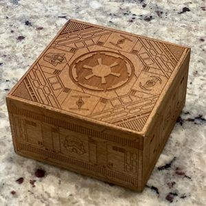 Limited Imperial March Disneyland Galaxy Edge Star Wars Music Box